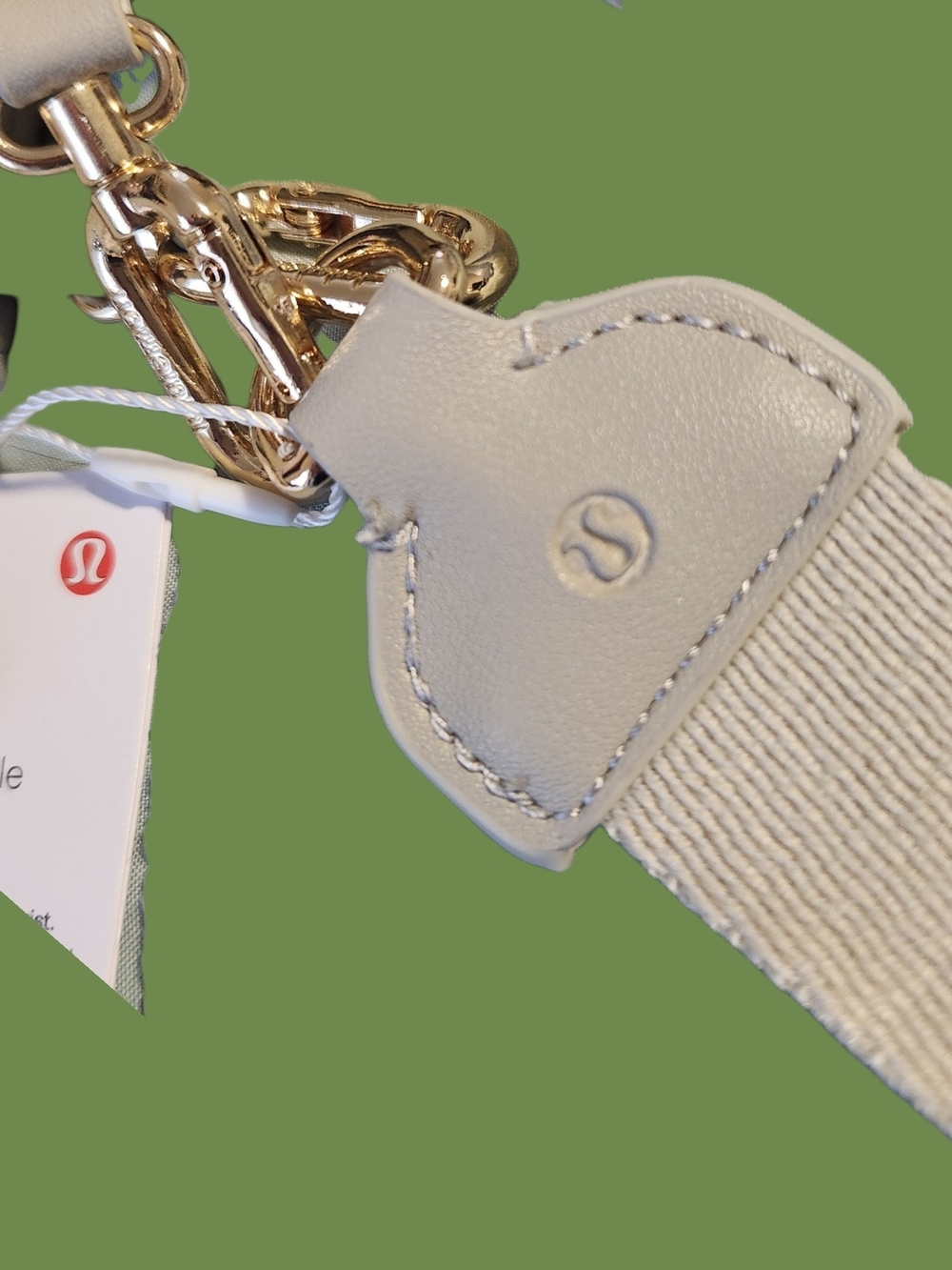 Lululemon Dual Pouch Wristlet NWT Light Gray - Picture 4 of 4